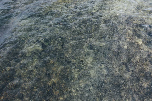 青い波自然海水の背景 — ストック写真