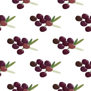 Mor, taze, pürüzsüz zeytin deseni. Gıda arkaplanı.