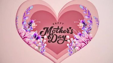 mutlu anneler günü konsepti