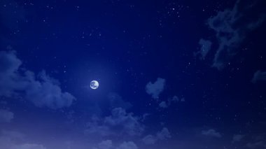 Sakin, dolunay gecesi