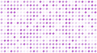 Soyut Rhombus Dizisi Mor ve Beyaz Bileşimi