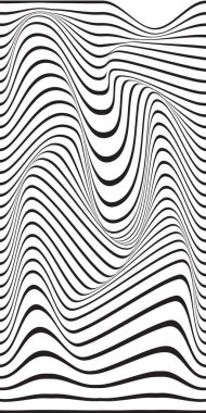 Dalgalı satır işletim sanatı arkaplanı