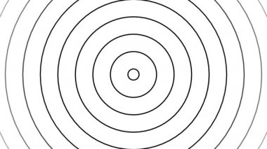  Soyut 3d döngü arkaplan canlandırması