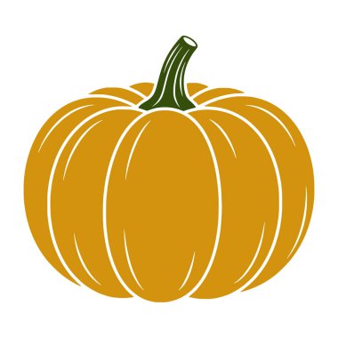 Minimalist Renkli Kabak Vektörü İllüstrasyonu