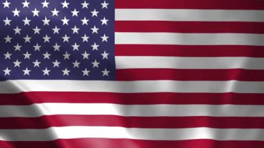 El sallayan Amerikan Bayrağı Arkaplanı 4K