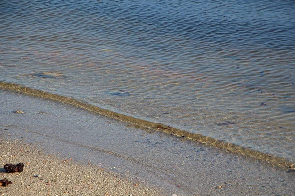 Wavelet Plaży Bretanii Letni Dzień — Zdjęcie stockowe