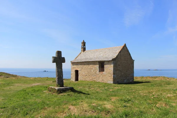 Capela de São Sansão em Landunvez — Fotografia de Stock