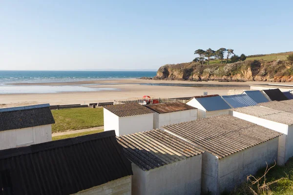 Praia Ris em Douarnenez — Fotografia de Stock