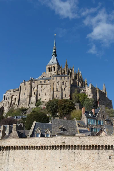Abadia de Mont Saint-Michel — Fotografia de Stock