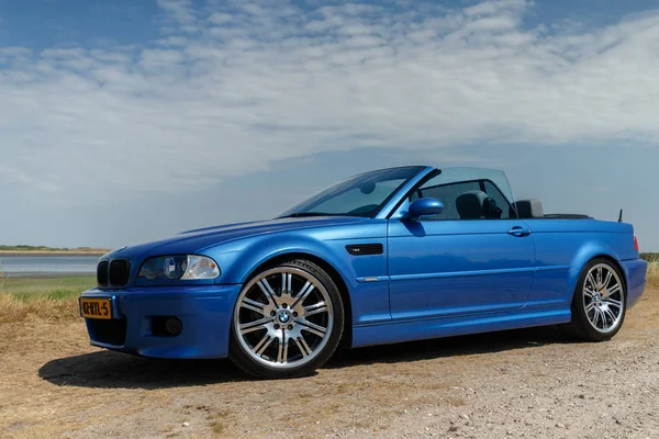 Países Bajos Mayo 2018 Convertible Bmw E46 Parado Aire Libre —  Fotos de Stock