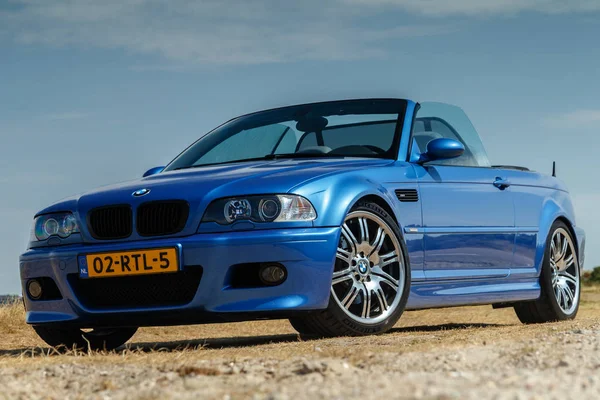 Países Bajos Mayo 2018 Convertible Bmw E46 Parado Aire Libre —  Fotos de Stock