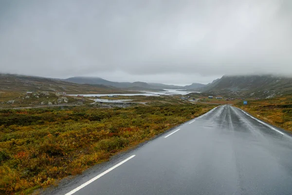 Tiempo Brumoso Rondane Noruega — Foto de Stock