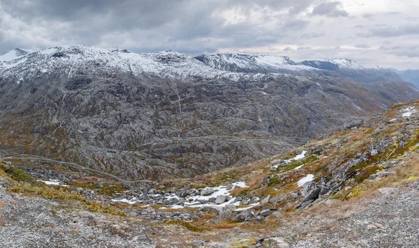 Punkt Widokowy Skywalk Dalsnibba Geiranger Norwegia — Zdjęcie stockowe