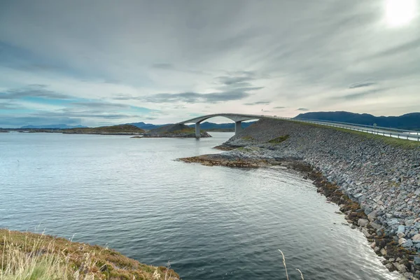 大西洋の道 ノルウェー国民の観光ルート — ストック写真