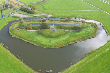 Savunma hattı Hollanda'nın Amsterdam, fort Krommeniedijk