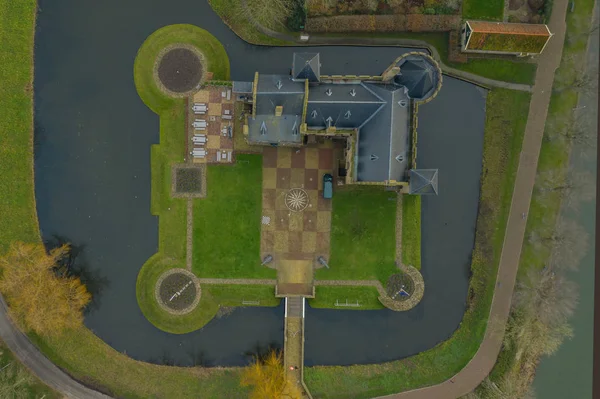 Niederland Medemblik Dezember 2018 Burg Radboud Bei Medemblik Holland Von — Stockfoto