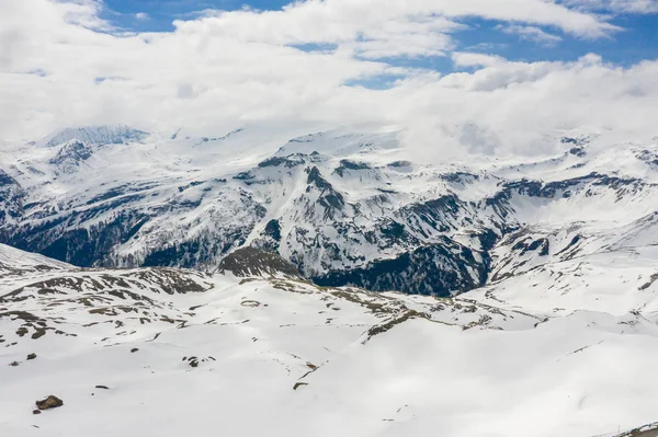 Splendida Vista Sulle Montagne Grossglockner Coperte Neve — Foto Stock