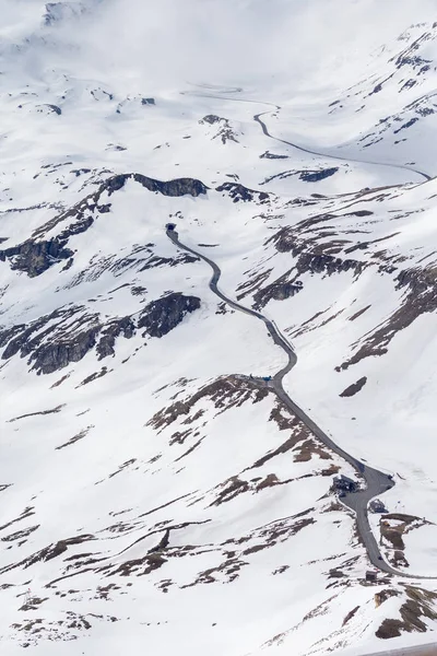 Изумительный Вид Горы Гроссглокнер Покрытые Снегом — стоковое фото