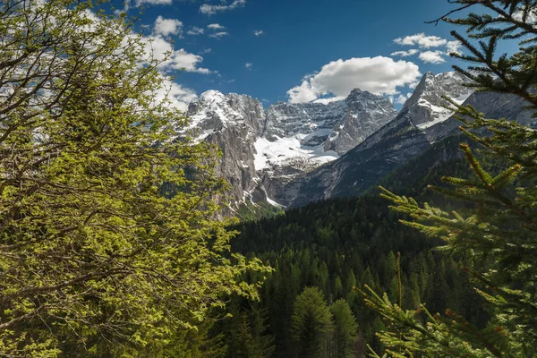 Montaña Drei Zinnen Primavera Italia —  Fotos de Stock