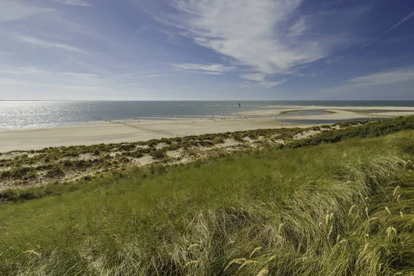 Beautiful Landscape Dutch Dunes Scenic North Sea — Stock Photo, Image