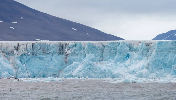 Frente Glaciar Spitsbergen — Foto de Stock