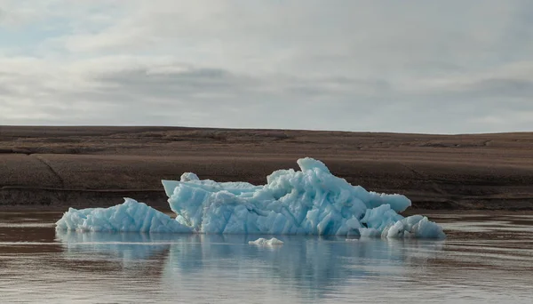 Spitsbergen Deki Buzul Cephesi — Stok fotoğraf