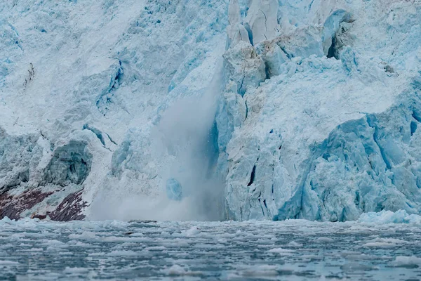 Frente Glaciar Spitsbergen — Foto de Stock