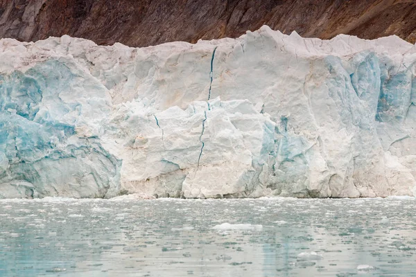 Льодовик Спереду Шпіцбергена — стокове фото