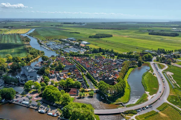 Paesi Bassi Frisia Centro Storico Sloten — Foto Stock