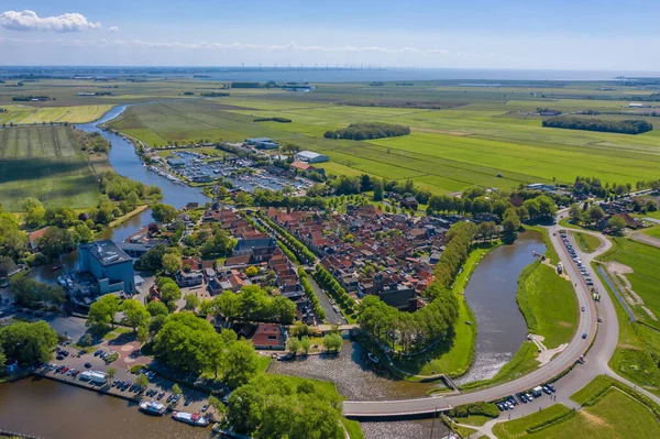 Países Bajos Frisia Ciudad Vieja Sloten — Foto de Stock
