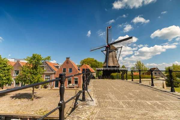 Netherlands Friesland Old Town Sloten — Stock Photo, Image