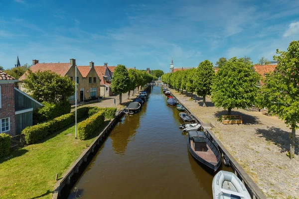 Paesi Bassi Frisia Centro Storico Sloten — Foto Stock