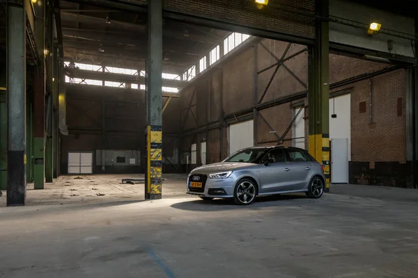 Netherlands May 2017 Audi Sportback Linestanding Old Factory Hall — Stock Photo, Image