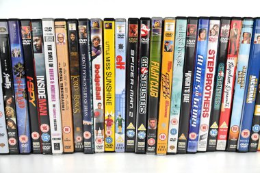 DVD kitaplığı koleksiyonu, İngiltere