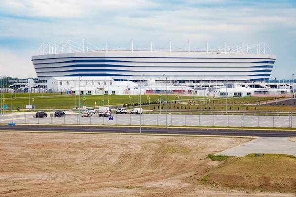 Kaliningrad Russie Juin 2018 Vue Stade Football Moderne Kaliningrad Également — Photo