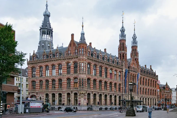 Amsterdam Nederland Juni 2017 Weergave Van Neo Gotische Gebouw Van — Stockfoto