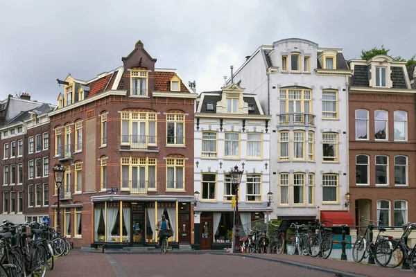 Amsterdam Netherlands June 2017 Old Buildings One Water Canals Historical — Stock Photo, Image