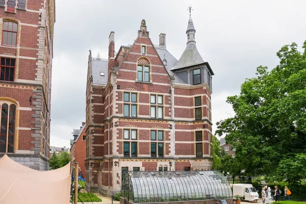 Amsterdam Hollanda Haziran 2017 Görünümünü Bir Rijksmuseum Hollanda Ulusal Sanatlar — Stok fotoğraf