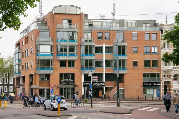 Amsterdam Nederland Juni 2017 Zicht Het Moderne Gebouw Met Zazare — Stockfoto