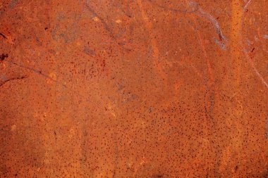 Eski paslı metal yüzey.