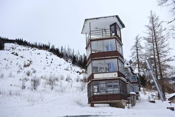 Edificio Abbandonato Sulle Montagne Degli Alti Tatra — Foto Stock