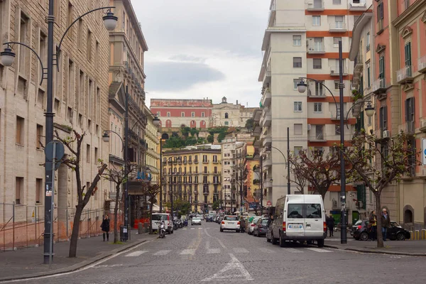 Naples Italia Octubre 2015 Vista Los Edificios Antiguos Centro Ciudad — Foto de Stock