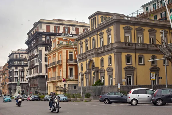 Napels Italië Oktober 2015 Uitzicht Oude Historische Gebouwen Het Centrum — Stockfoto