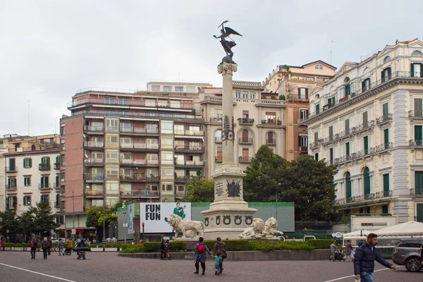 Naples Italy October 2015 Monument Martyrs Piazza Dei Martiri Monument — Stockfoto