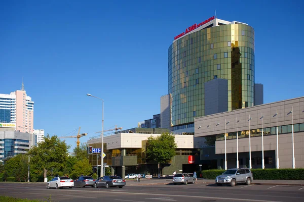 Astana Kazakhstan July 2017 View Modern Office Buildings Center Town — Stock fotografie