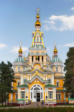 Almatı, Kazakistan yükseliş Katedrali.