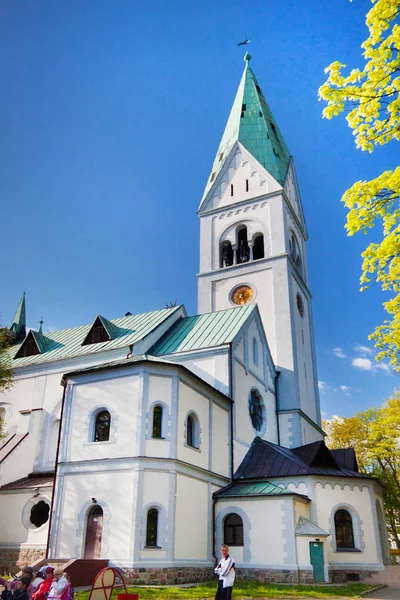 칼리닌그라드 인형극 장 (구 퀸 루이스 기념 교회). — 스톡 사진