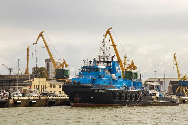 Buque de suministro marítimo conocido como SL TENGIZ . — Foto de Stock