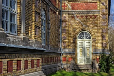 Bizim Lord Kilisesi Estonya Apostolik Ortodoks Parnu Dönüşüm Arka Kapılar. 