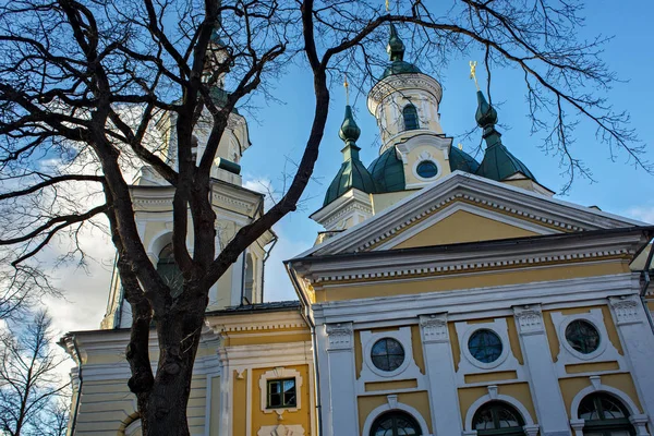 Pohled na kostel svaté Kateřiny — Stock fotografie